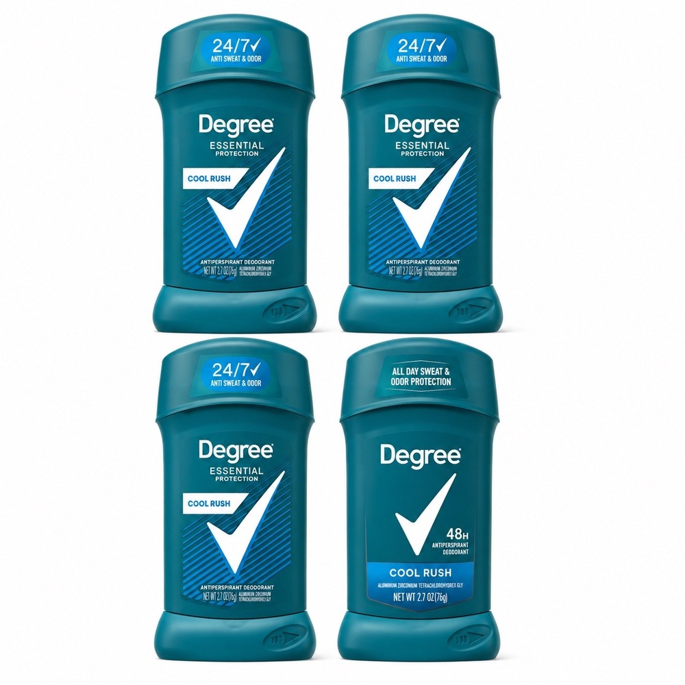 Degree Cool Rush Antiperspirant Deodorant 2.7 oz 4 Pack product body bath home